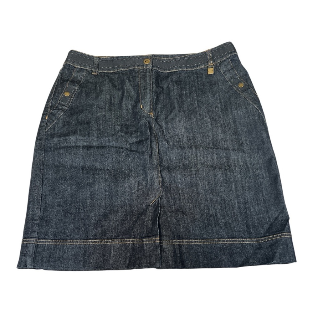 Denim Mini Skirt